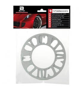 Set 2 Distantiere Roti Grosime 5mm Aluminiu - Img 2