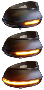Set 2 Semnalizari Oglinda Led Dinamice VW Passat CC, Passat B7, Eos, Jetta, Beetle, Scirocco - Img 2