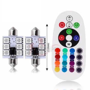 Set Led Plafoniera (Sofit) 39 MM 6SMD RGB - Img 2