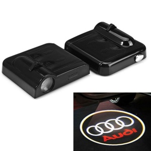 Set Proiectoare Led Logo Universale Audi - Img 1