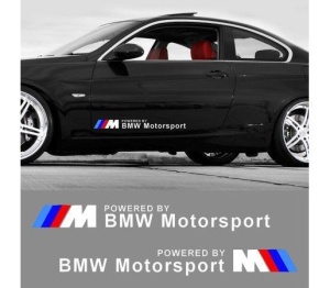 Sticker auto laterale BMW Motorsport (v2) - Img 2