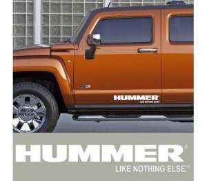 Sticker auto laterale HUMMER - Img 2