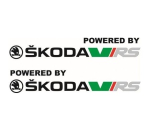 Sticker auto laterale Skoda VRS