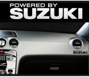 Sticker bord SUZUKI