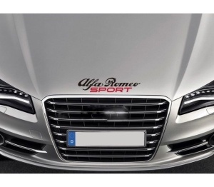 Sticker capota Alfa Romeo Sport