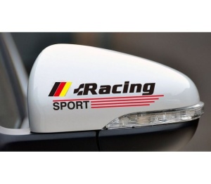Sticker oglinda Racing Sport