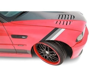 Sticker ornament auto model BMW ///M Power - Grey