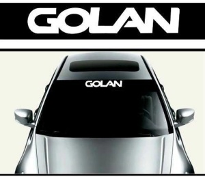 Sticker parasolar auto Golan