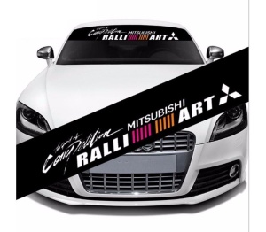 Sticker parasolar auto RALLI ART