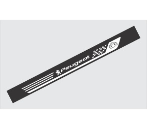 Sticker Parasolar Peugeot