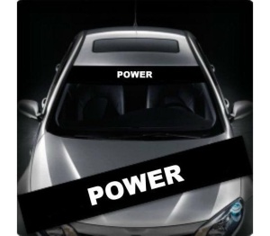 Sticker parasolar Power