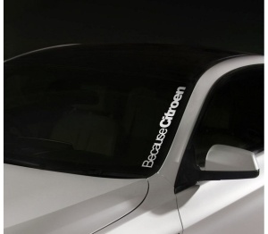 Sticker Parbriz Citroen
