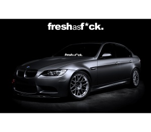 Sticker Parbriz FreshasF*ck