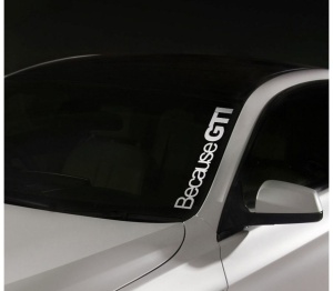 Sticker Parbriz GTI