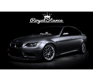 Sticker Parbriz Royal Stance