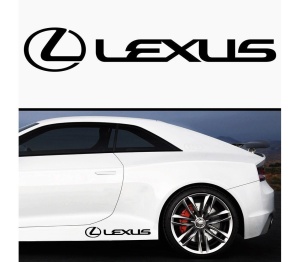 Sticker prag Lexus (set 2 buc) - v2