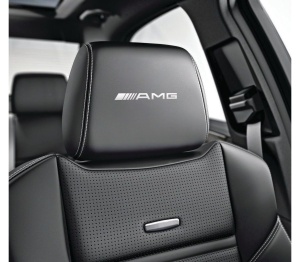 Sticker tetiera piele AMG