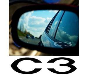 Stickere oglinda Etched Glass - C3