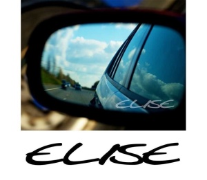 Stickere oglinda Etched Glass - Elise