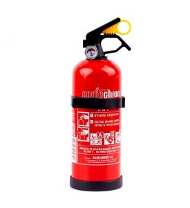 Stingator Cu Pulbere ABC, Cu Manometru Si Suport, 1KG - Img 1