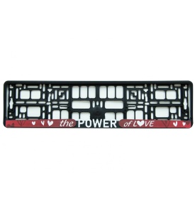 Suport Numar Inmatriculare 4D - Power