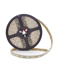 Banda Led Albastra 60 Leduri 5050/Metru, 24V, Rezistenta La Apa, Rola 5 Metri - Img 5