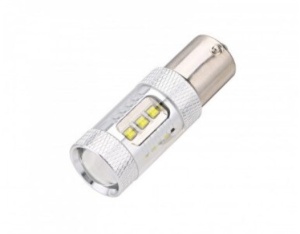 Bec Led BA15S 50W Alb Cu Leduri Cree 12V-24V - Img 2