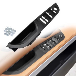 Capac Maner Portiera Sofer, Cu Oglinzi Rabatabile Pentru BMW Seria 3 E90, E91, Negru, 35.5 CM