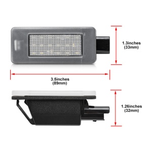 Lampi Led Numar Peugeot 2008, 3008, 5008, 207, 208, 308, 508 - Img 3