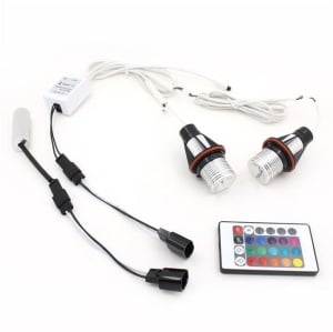 Led marker RGB 16 CULORI BMW E39, E60, X5 E53, X3 E83, Seria 1 E87 - Img 1