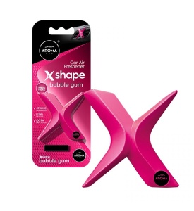 Odorizant Auto Car X-Shape Bubble Gum