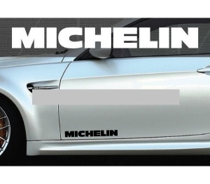 Set 2 buc. sticker auto lateral - MICHELIN