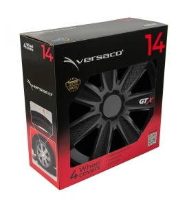 Set 4 Buc Capace Roti GTX Black Carbon 14" - Img 4