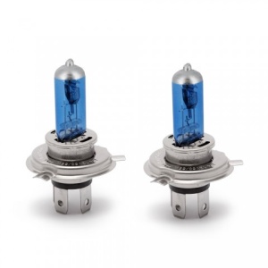 Set Becuri Halogen H4 - 100/90W + 110% intensitate Alb Xenon