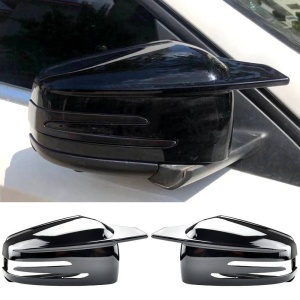 Set Capace Oglinda Batman Style Pentru Mercedes-Benz W204, W212, W221, W246, W176, GLK, GLA, CLA - Img 4