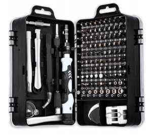 Set Surubelnite Precizie 115 Piese, Prindere Magnetica, Trusa Reparatii Electronice MIV