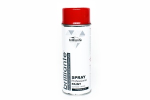 Spray Vopsea Acrilica BRILLIANTE – Rosu Foc RAL 2004, 400 ml