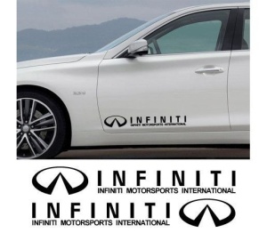 Sticker auto laterale INFINITI