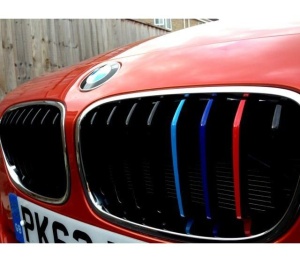 Sticker auto pentru grila aer model BMW ///M Power - Img 3