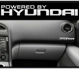 Sticker bord HYUNDAI
