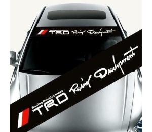 Sticker parasolar auto TRD