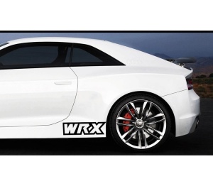 Sticker prag WRX (set 2 buc)