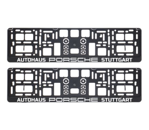 Suporturi Numar Inmatriculare Autohaus Porsche