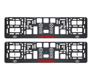 Suporturi Numar Inmatriculare Toyota (v2)