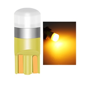 Bec Led T10 (W5W) Galben, Canbus, Rezistent La Apa, 1 SMD 3030