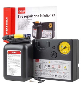 Kit De Reparare Si Umflare Anvelope Auto 12V
