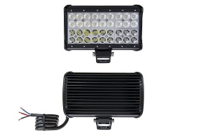 LED Bar Auto cu 2 faze (faza scurta/faza lunga) 108W/12V-24V, 9180 Lumeni, lungime 23,5 cm, Leduri CREE - Img 6
