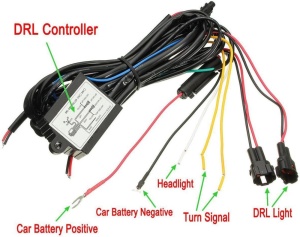 Modul Lumini De Zi DRL Cu 4 Functii Universal 12V - Img 5