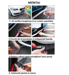 Prelungire Bara Fata/Spate Din Cauciuc Albastru - Img 4