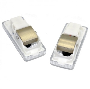 Set 2 Proiectoare Logo Dedicate Peugeot 407 - Img 3